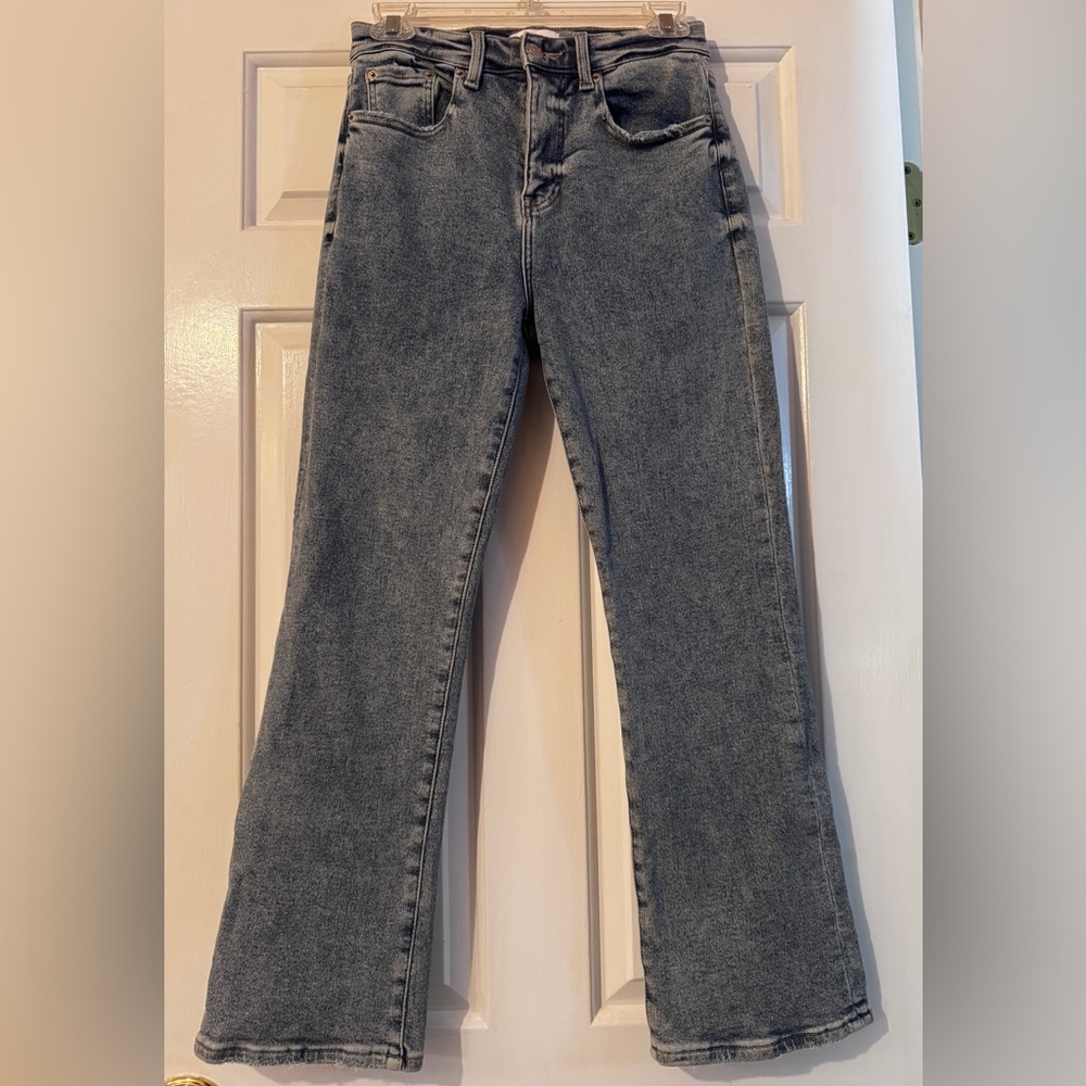 Pistola Lennon high rise cropped boot in wash code Glitch - EUC - Picture 3 of 7